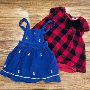 Girls Christmas dresses 2T